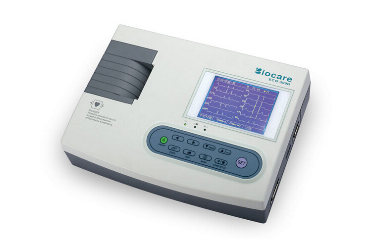 邦健三道ECG-300G數字式心電圖機