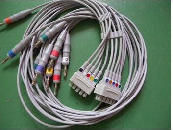 日本鈴謙601心電圖機導(dǎo)聯(lián)線 