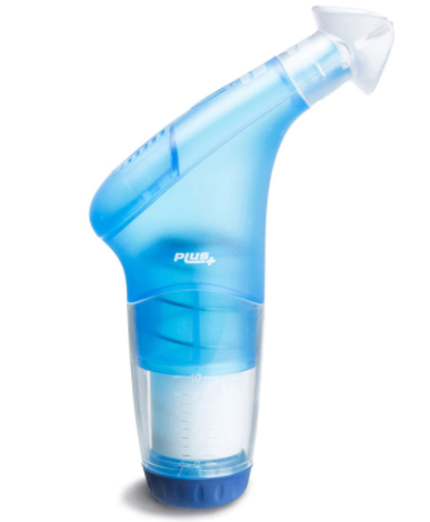 PowerBreathe PLUS 力量呼吸 呼吸肌肉訓(xùn)練器 肺活量訓(xùn)練器 藍色 中阻型
